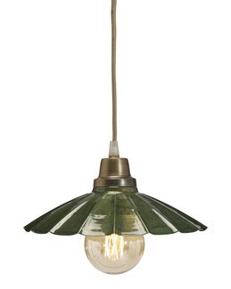 Pendel Ester af metal Grøn