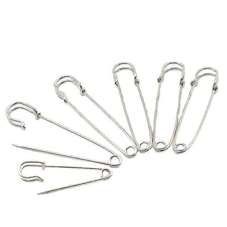 20 stk Brosje-sikkerhetsnål-skjerf-nål-trendy Slagstift For Choker