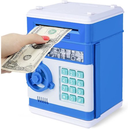 Money Box For Kids,password Money Safe For Boys Girls Birthday Gifts Electronic Piggy Bank For Kids Atm Savings Bank Cash Coin Safe Box Money Bank
