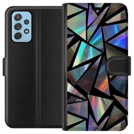 Samsung Galaxy A52 5G Tegnebogsetui 3D Reflektion
