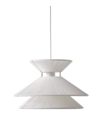Kiku Pendant Ø35,5 Cm Eu Home Lighting Lamps Ceiling Lamps White Frandsen Lighting