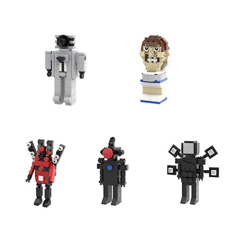 Skibidi Toilet Titan Cameraman Byggesæt Legetøj Kompatibel Med Db