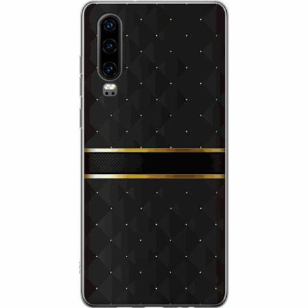 Huawei P30 Mjukt Skal - Golden Stripes