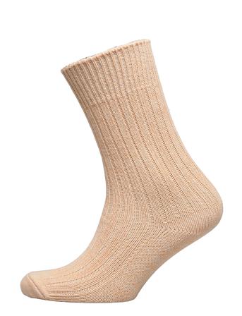 Milea Cozy Sock Beige Becksöndergaard