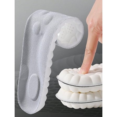 Korkea elastinen lateksinen kengänpohjallinen iskuja vaimentava pehmuste ja kaarituki hengittävä kenkätyyny naisten kenkiin miesten lenkkareihin 