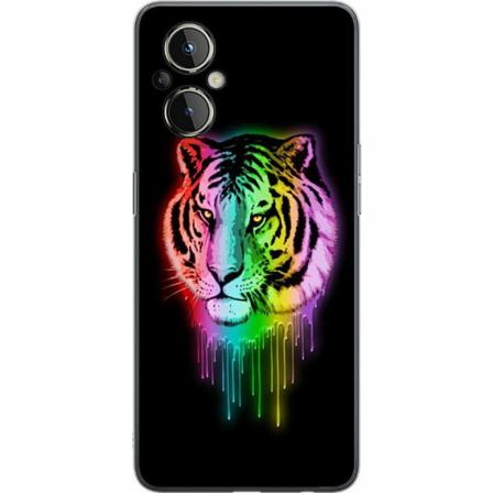 Oneplus Nord N20 5g Genomskinligt Skal Tiger