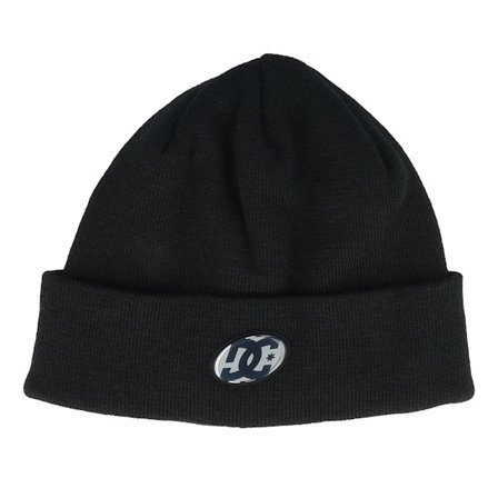 DC - Musta cuff Beanie - On The Bubble Beanie Black Cuff @ Hatstore