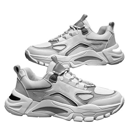 Herr Sneakers Låga Löparskor Vår Fashionabla Koreanska Trendiga Kontrastfärg Sneakers