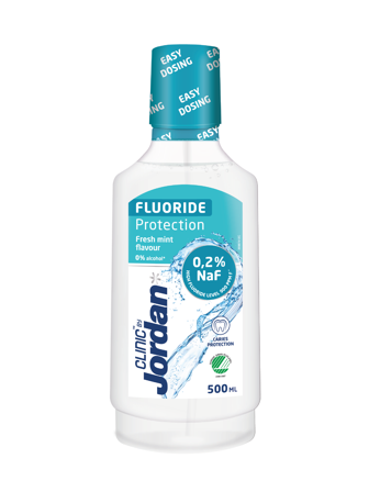 Jordan Fluoride Protection Fluorskyll, Fresh mint, 500 ml