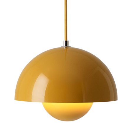 &Tradition Flowerpot VP1 riippuvalaisin 23 cm, mustard