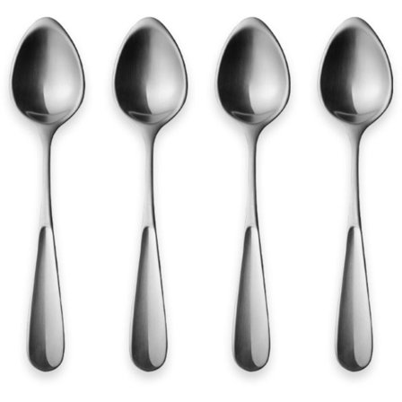 Georg jensen Vivianna store teskjeer, 4 stk.' - 'Matt stål