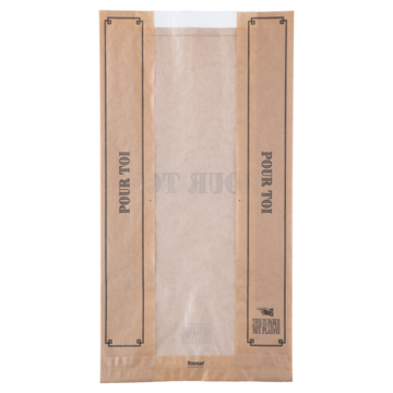 Brødpose med Pappvindu 5kg