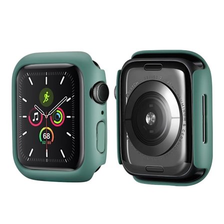 Apple Watch (45 mm) enkelt gummerat fodral - Grön