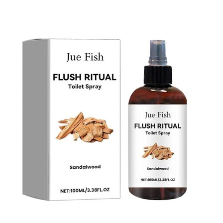 Flush Ritual -vessasuihke, santelipuun tuoksuinen kylpyhuoneen ilmanraikastaja