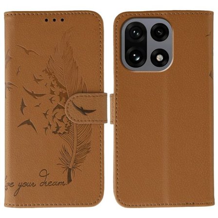 OnePlus 15 5G Plånboksfodral Imprint PU Läder