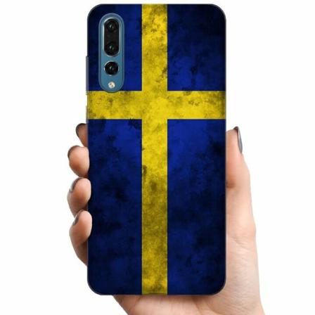 Huawei P20 Pro Tpu Mobilskal Sverige Flagga