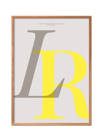 Poster & Frame Ilwt-Lr - Multi/patterned - 70X100CM