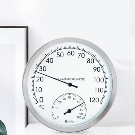 Termometer Hygrometer Vägghängd Bastu Rum Fuktighetsmätare