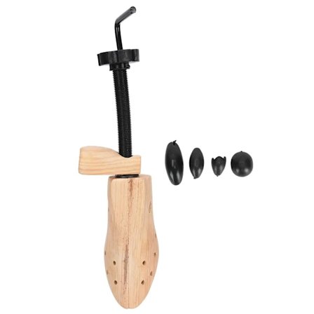 Profesjonelle justerbare skoformer i furu for sko Støtte Unisex Høyhælte sko Tøyer Ekspansjonsverktøy M(38‐41)[co]