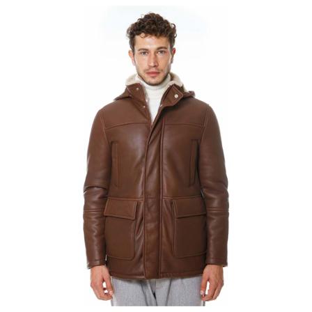 Eleventy Jacka brun, Herr, Herr, Storlek: 3XL