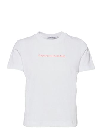 Shrunken Institutional Tee White Calvin Klein Jeans