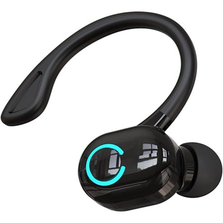 Bluetooth 5.2 Hörlurar - Trådlöst In-Ear Bluetooth Headset med Brusreducerande Mikrofon för Företag, Kontor, Bilkörning, Sport
