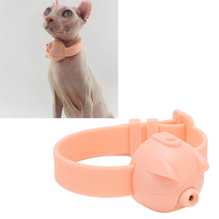 Kattelaserhalsbånd USB Opladning 360 Graders Rød Lys Projektion Interaktiv Elektrisk Smart Sjove Halsbånd til Killinger Katte