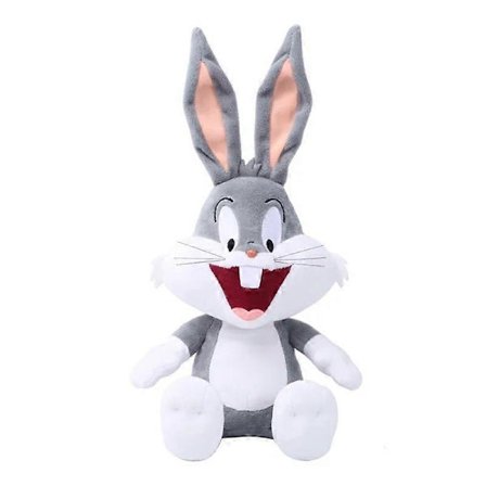 Looney Tunes Bugs Bunny Plysjleke - Ny klassisk design 20 cm myk kosebamse for barn (LGL)