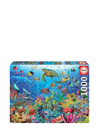 Educa 1000 Tropical Fantasy Turtles Patterned Educa