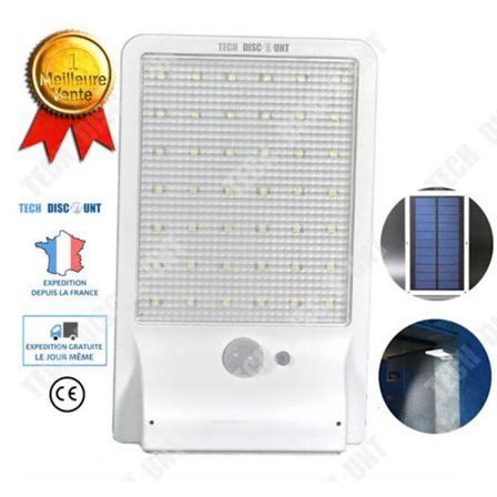 TD Solar Vägglampa Utomhus Trädgård LED-ljus Infraröd rörelsedetektion Vattentät sladdlös belysning Trappor Uteplats Hals