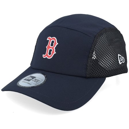New Era - MLB Blau 5panel Cap - Boston Red Sox Poly Runner Navy 5-Panel @ Hatstore