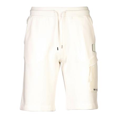 C.p. Company Sweatshirt shorts with logo Hvid, unisex Chino Shorts