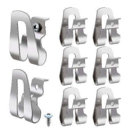 8 kpl Vaihtovyökiinnike Ruostumattomasta Teräksestä Johtaja Vyökiinnike Porakiinnike Työkalu Hammer Dri:lle