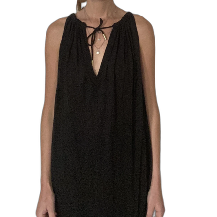 Baraxlad knytklänning