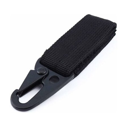 Heavy duty nylon nøglering, hængestrop, D-ring klips, karabinhage, karabinhage til udendørs vandreture, camping