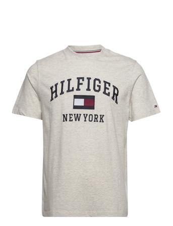 Modern Varsity Tee T-shirt Grå Tommy Hilfiger