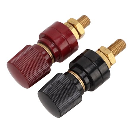 M10x60mm Kobber Bindingsstolpe Bananstik Terminal 220V til 380V Elektronisk Testtilbehør