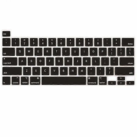 Tangentbordsskydd Kompatibelt med MacBook Air 13 tum 2020 A2337 M1 A2179 Bakbelyst Magic Keyboard med Retina Display & Touch ID, Dammtätt Silikon K