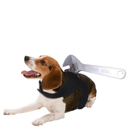 Halloween Hund Blodig Cutter Vest Uhyggeligt Kostume Realistisk Kæledyr Cosplay Tilbehør Tricky Prop