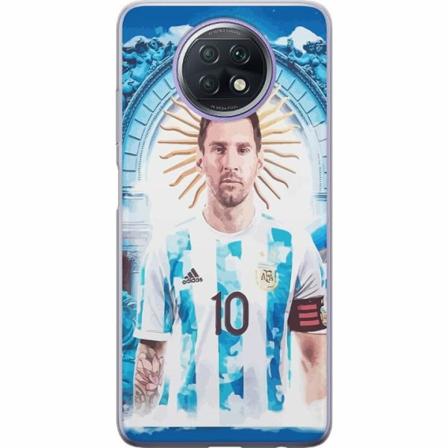 Xiaomi Redmi Note 9t Genomskinligt Skal Messi