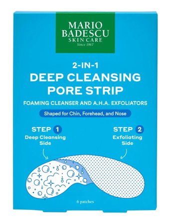 Mario Badescu 2-In-1 Deep Cleansing Pore Strip - Nude - 6 PCS