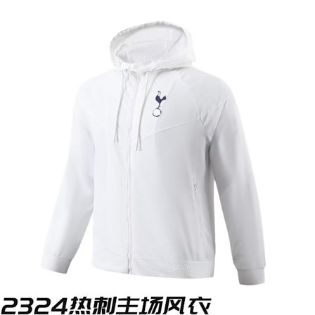 Mub- Fodbold Træningsjakke Efterår Langærmet 2324 Tottenham home trench coat