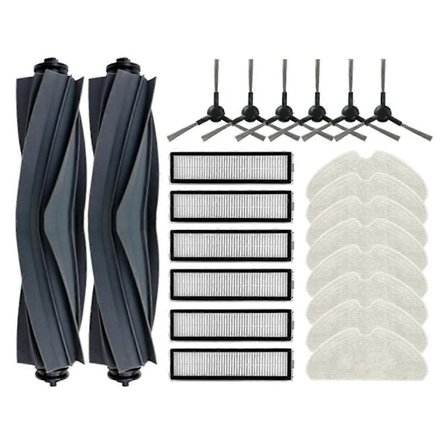 Til Bot D10s / D10s Pro Robot Støvsuger Moppepude Rulle Hoved Sidebørste Hepa Filter Reservedele