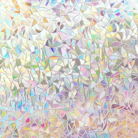 Vindue Privatlivsfilm Statisk Vindue Sticker Vinyl 3D Vindue Dekal W