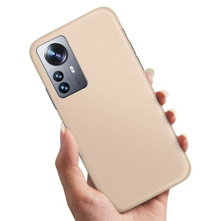 Xiaomi 12 - Cover/Mobilcover Beige