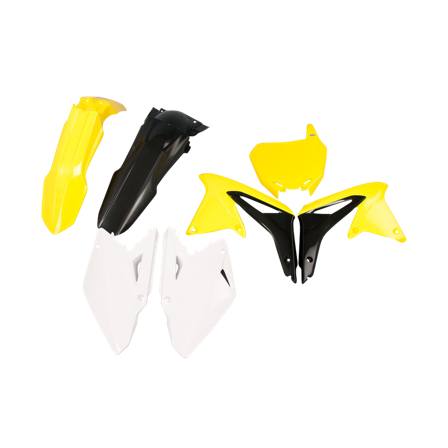 Kit Plastiche Rtech Giallo-Nero-Bianco - Suzuki RM-Z 450 2008-2017