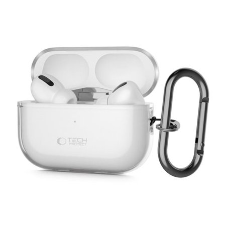 Tech-Protect FlexAir-etui for Apple AirPods Pro 1 / 2 - Klar