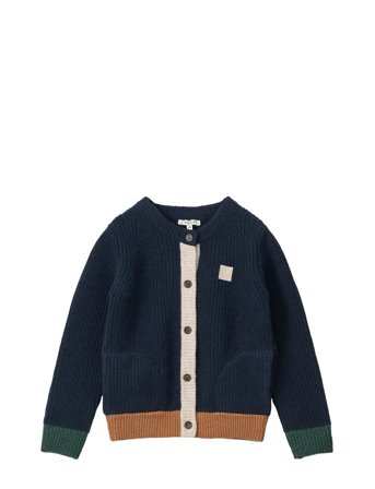 Liewood Tiago Knit Cardigan - Blue - 98/104
