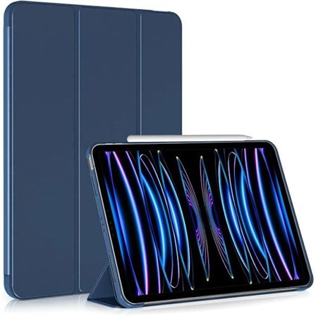 Cover til iPad Pro 11" - Slim Beskyttelse - Mørkeblå - Støttefunktion - Kompatibel 2018-2022