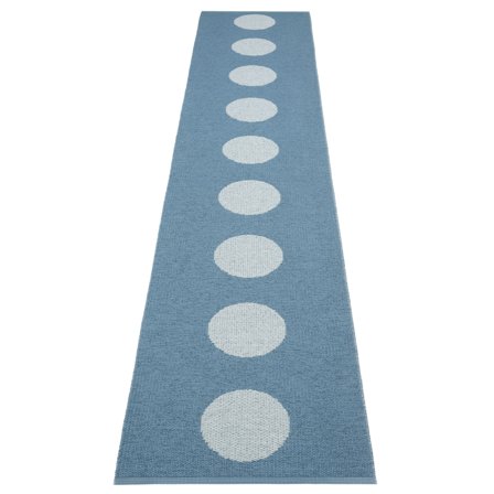 Pappelina Vera Pop matta 70 × 360 cm, river/blue fog | Inredning > Mattor | Bagaren och Kocken